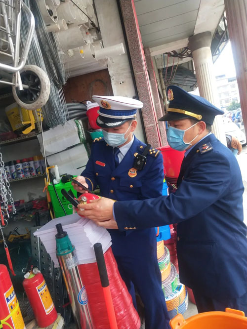 广西融IM电竞安开展消防产品专项监督检查